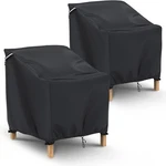 Gasadar Outdoor Patio Chair Covers Pack Waterproof Heavy Duty Black 32X37X36. Fixed Price $34.49.