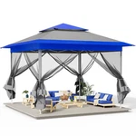 13' X Pop Up Canopy Gazebo Height Adjustable Waterproof Wedding Party Tent. Fixed Price $142.99.