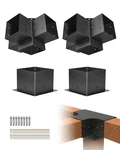 New/pergola Bracket Kit, 6X6 Inch (inner Size 5.5X5.5), 2 Pcs 4-WAY Heavy Duty. Fixed Price $102.70.
