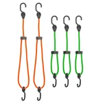 Extra Strong Adjustable Bungee Cords With Hooks 5 Pack Heavy Duty Tie Down Strap. Fixed Price $16.65.