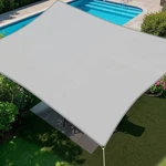 E&k Sunrise 10' X 13' Waterproof Shade Sail Outdoor Rectangle Canopy Shad.... Fixed Price $55.99.