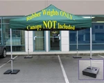 Impact Canopy Pop Up Rubber Weight Plates For Tent Flag Patio Umbrella. Fixed Price $224.00.