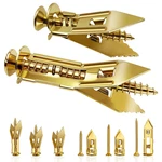 88PCS Self Drilling Anchors With Screws Kit, 2 Sizes & 3. Fixed Price $5.03.