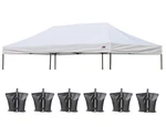 Top Replacement 10X20 White Pop Up Tent Abccanopy Camping Waterproof. Fixed Price $299.99.