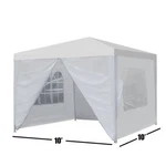 10'X10' Party Tent Wedding Gazebo Car Shelter Canopy With 4 Sidewall Heavy Duty. Fixed Price $56.19.