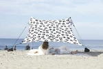 Neso Portable Beach Tent Sun Shelter Sand Anchor Shade Canopy X 7FT Leopard. Fixed Price $119.00.