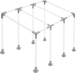 Frienda 8-LEG Lean-to Canopy Fittings For Under 1-3/8" Pipes, 16 Pcs Car. Fixed Price $144.98.