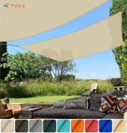 Permeable Shade Sail Patio Awning Outdoor Garden Sun Canopy Shelter Cover. Fixed Price $88.99.