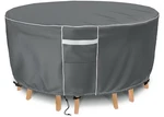 Outdoor Furniture Cover Waterproof 62 Dia X 28 Heavy Duty 600D Grey Gasadar. Fixed Price $51.99.