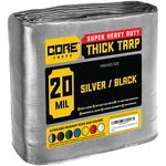 Core Tarps Extreme Heavy Duty 20 Mil Waterproof Tarpaulin Cover Resistant. Fixed Price $283.95.