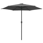 Garden Parasol With Crank Outdoor Patio Sunshade Umbrella Aluminum Vidaxl. Fixed Price $46.99.