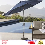 10FT Patio Umbrella Sunbrella Fabric Crank Tilt Aluminum Outdoor Shade New. Fixed Price $239.99.
