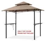 Mastercanopy Grill Gazebo Shelter Cover Only Fit For L-GG001PST-F. Fixed Price $64.30.