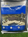 Coolaroo Ready-to-hang Shade Sail 7 X 13 Ft Rectangle Pewter Attached Ropes New. Fixed Price $34.97.