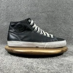 Pf Flyers Sandlot Center Men's Size 11 Black Leather High Top Athletic Shoes. Fixed Price $49.99.