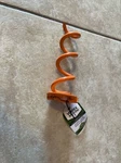 Liberty Outdoor ANCHFR8-ORG-A Folding Ring Spiral Ground Anchor Orange. Fixed Price $19.95.