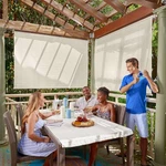 Coolaroo Outdoor Roller Shade With Wand 95% Uv Block Breathable Light Filter.... Fixed Price $164.60.