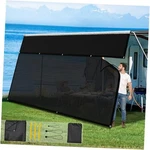 Rv Awning Sun Shade Screen With Zipper 8' 13'3",600D Oxford Cloth + Vinyl. Fixed Price $117.93.