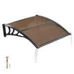 Vevor 38X40 Exterior Door Awnings With Drainage Snow Sun Protection. Fixed Price $49.99.