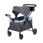 Baby Trend Expedition 2 In 1 Push Or Pull Stroller Wagon W/ Canopy, Madrid Black. Fixed Price $159.99.