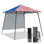 Eagle Peak 8X8 Pop Up Canopy Tent With Extended Eaves & Sidewall, Compact, Po.... Fixed Price $160.79.