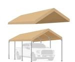 Rutile 10'X20' Carport Canopy Only Tent Garage Replacement Top Tarp Shelt.... Fixed Price $124.93.