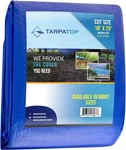 16'X20' Blue Multi-purpose 6ML Waterproof Poly Tarp Cover With Tent Shelter Camp. Fixed Price $18.99.
