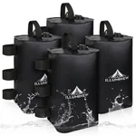 Illuminew 4 Pack Canopy Bag, 88 Lbswater Tent Weights Set Of L.... Fixed Price $49.32.