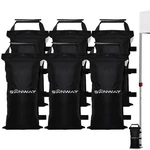 Sanway 180 Lbs (unfilled) Sand Bags For Canopy Weights, Windproof-portable An.... Fixed Price $39.60.
